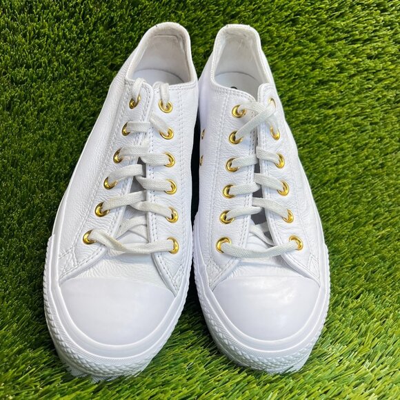 Converse Chuck Taylor All Star Lift Womens Size 9.5 White Athletic Shoes Sneaker - Picture 5 of 10